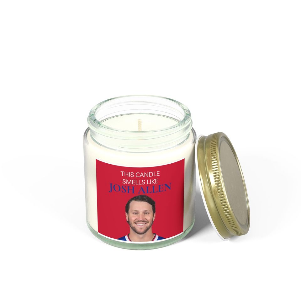 Josh Allen Candle - Buffalo Bills Fan Gift