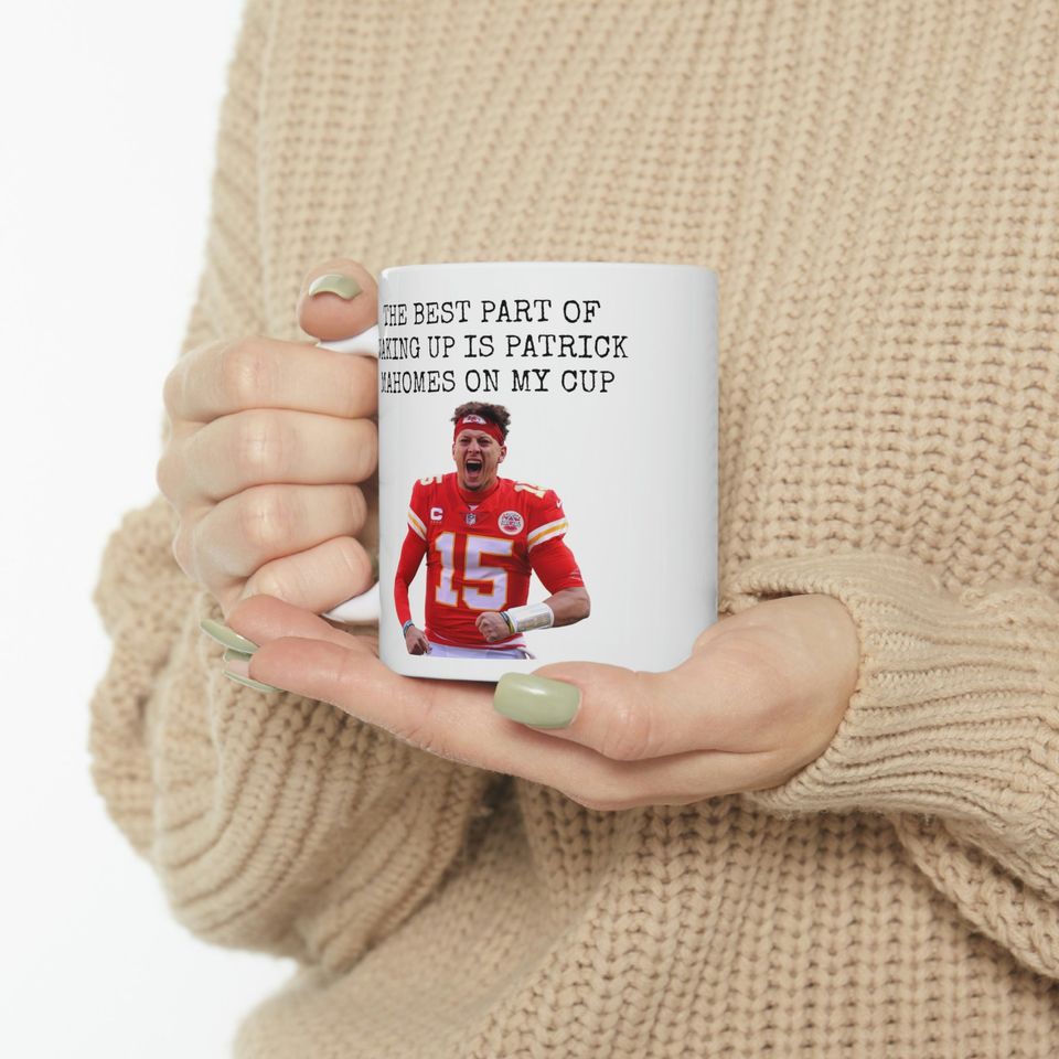 Patrick Mahomes Coffee Mug Kansas City Chiefs Gift