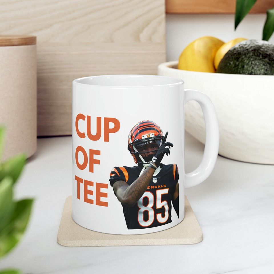 Tee Higgins Cincinnati Bengals Mug