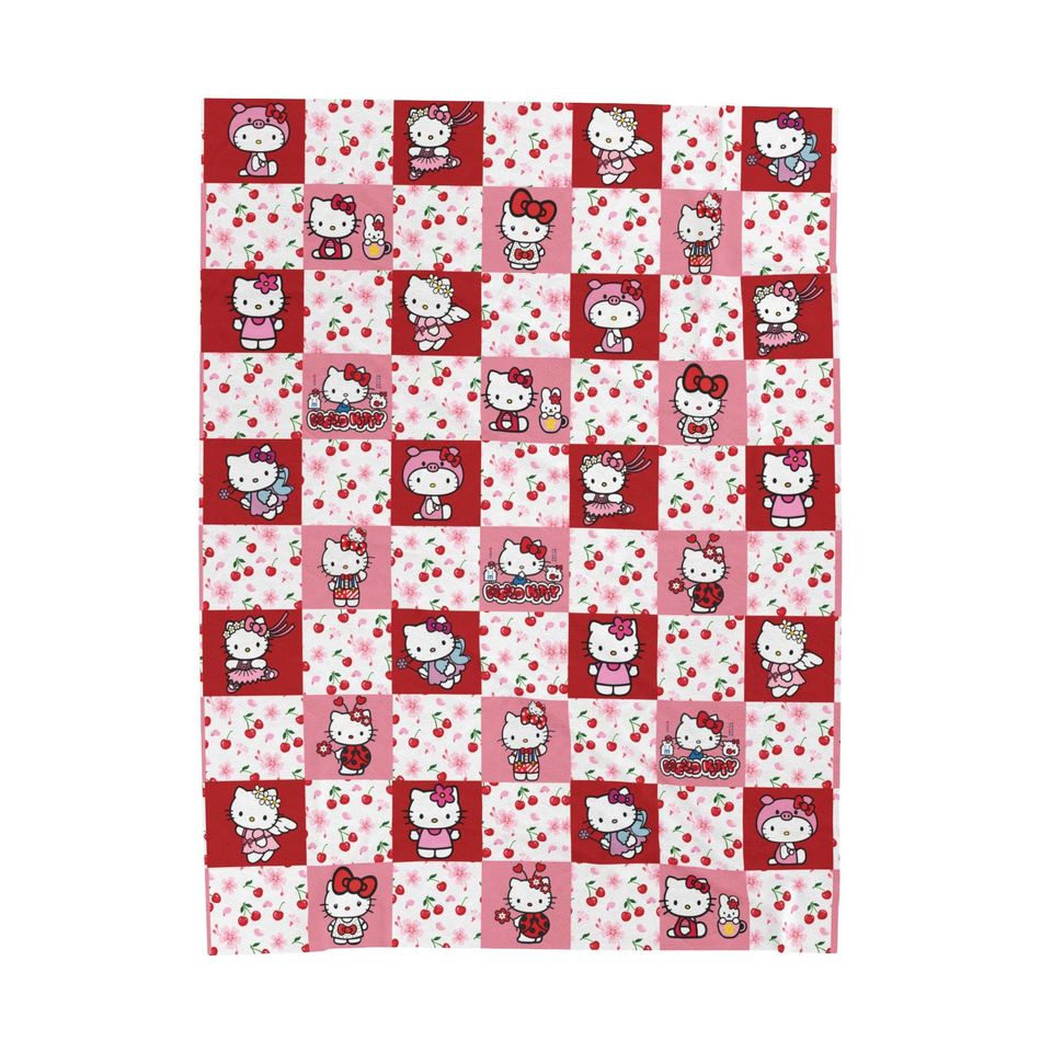 Hello Kitty Fleece Blanket | Kids Gift
