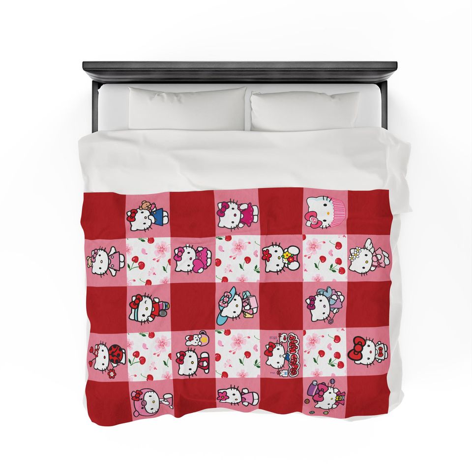 Hello Kitty Fleece Blanket | Kids Gift