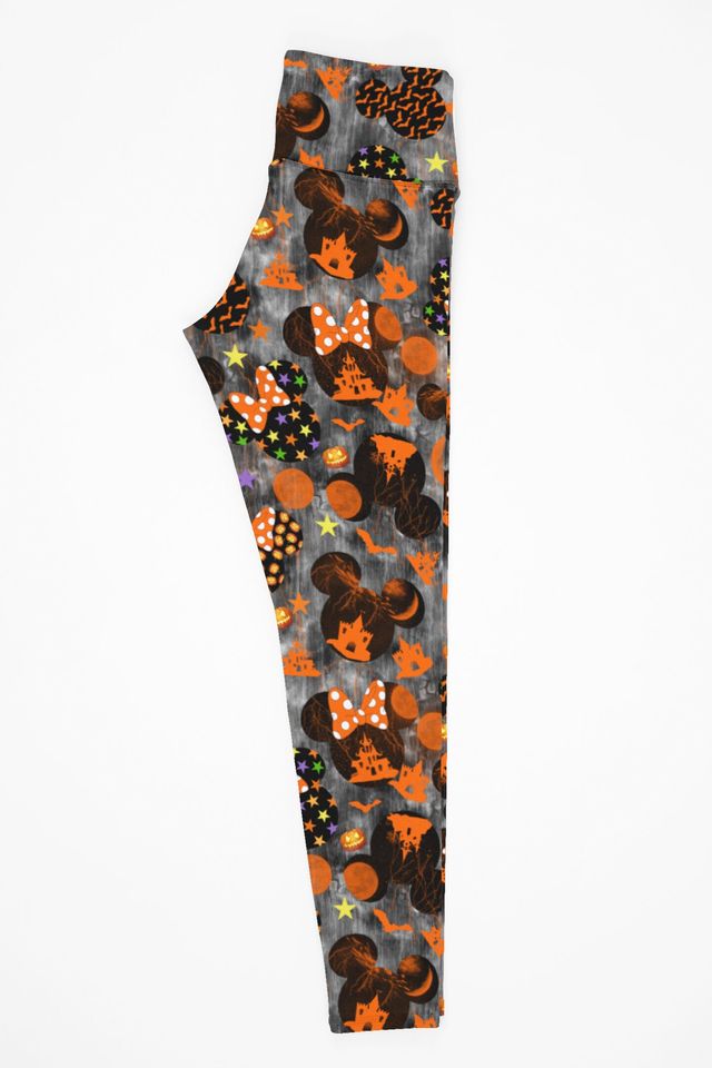 Minnie Mouse Halloween Leggings