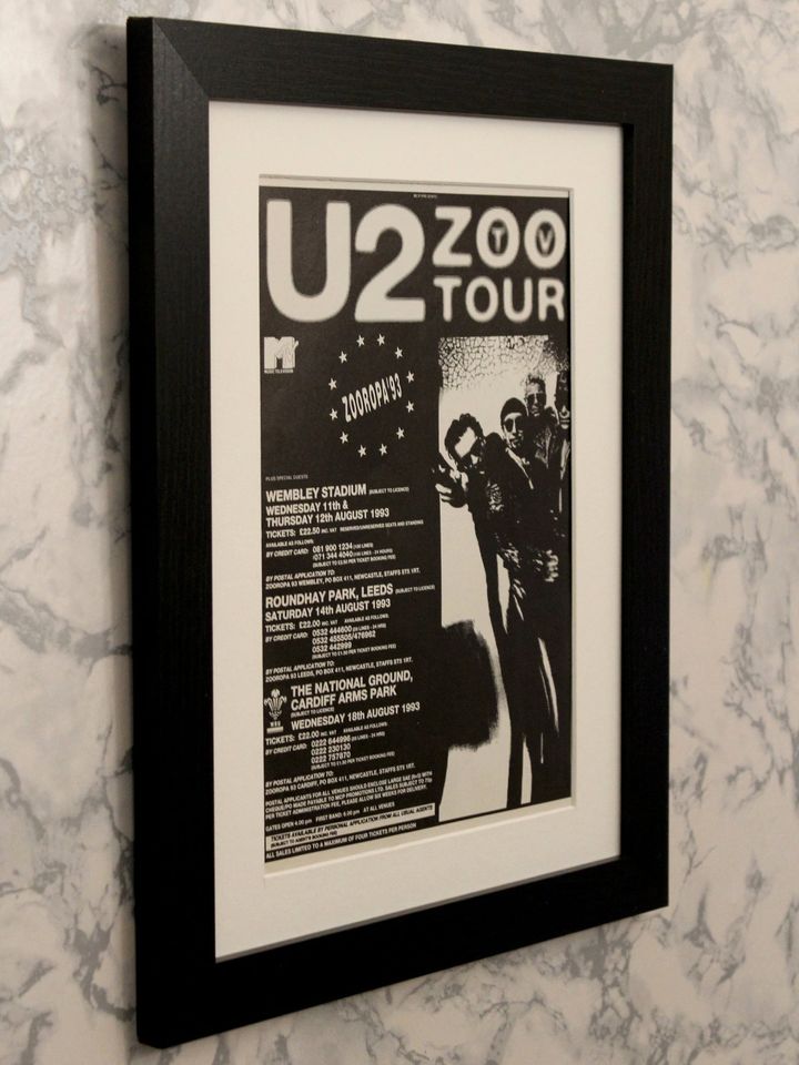 U2 - Zoo Tour - 1992/1993 - Promo Poster