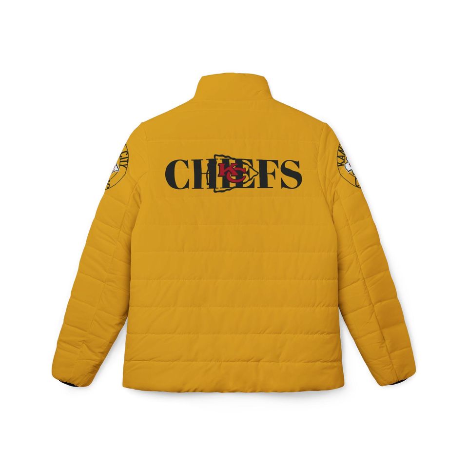 Kansas City Chiefs Womens Puffer Jacket (AOP)