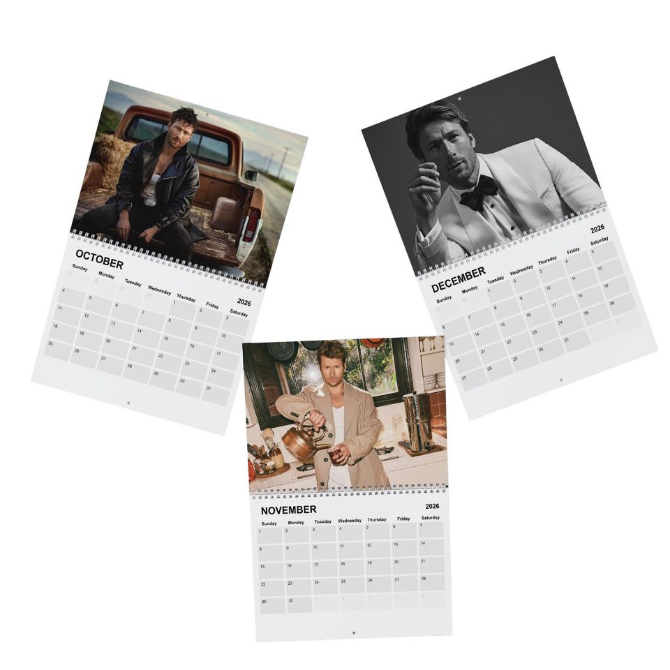 Glen Powell 2026 Calendar