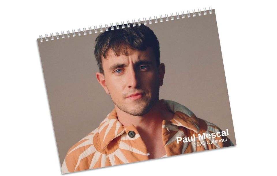 Paul Mescal 2026 Calendar