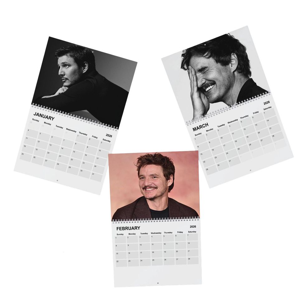 Pedro Pascal 2026 Calendar