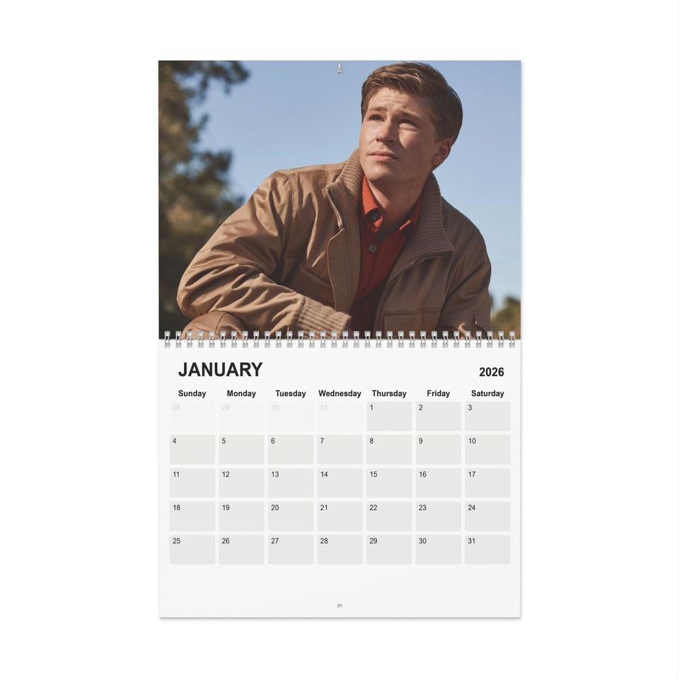 Robert Irwin 2026 Calendar