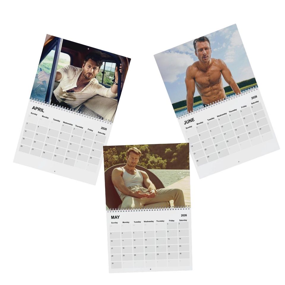 Glen Powell 2026 Calendar