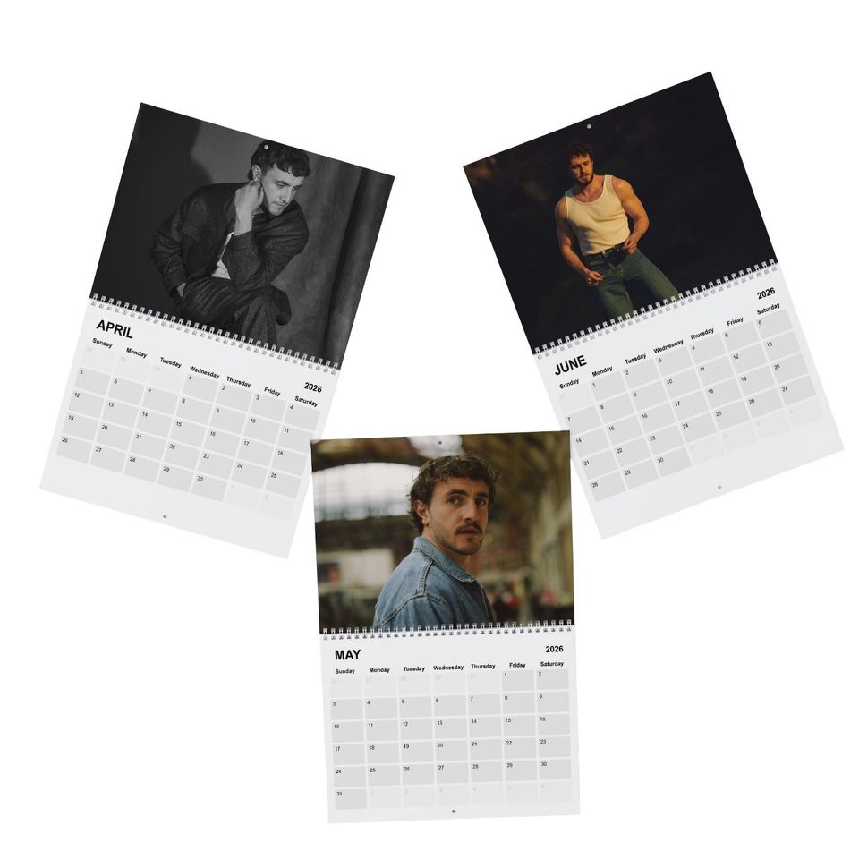 Paul Mescal 2026 Calendar