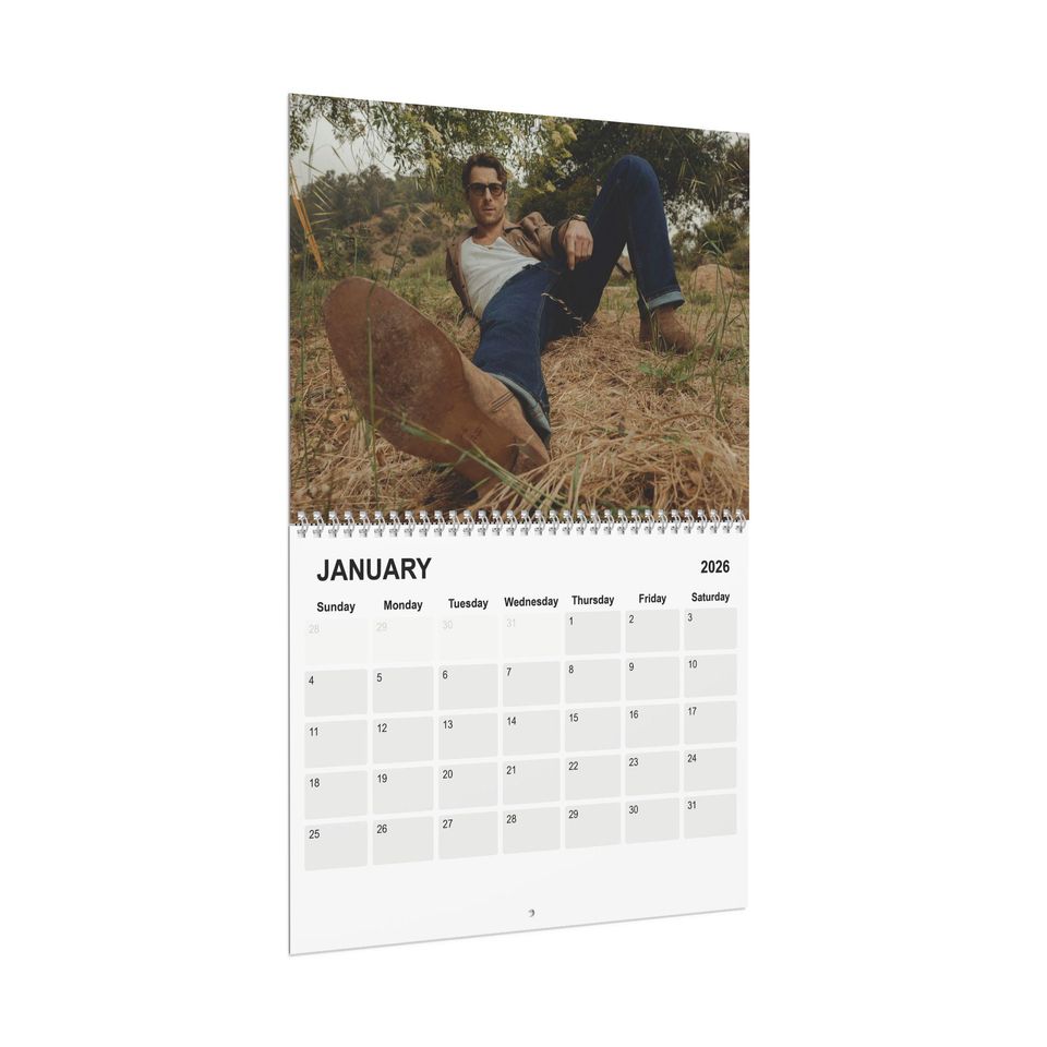 Glen Powell 2026 Calendar