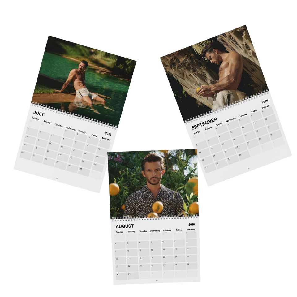 Sexy Jonathan Bailey 2026 Calendar