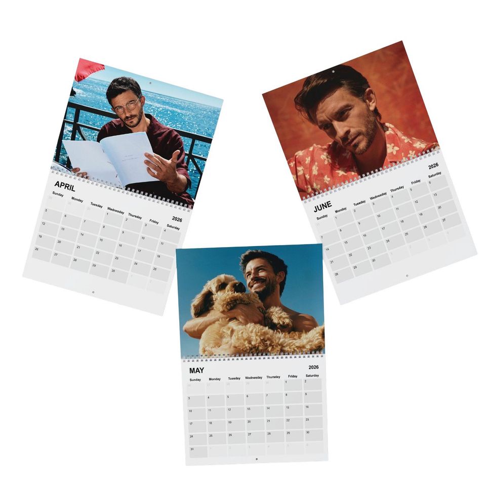 Sexy Jonathan Bailey 2026 Calendar