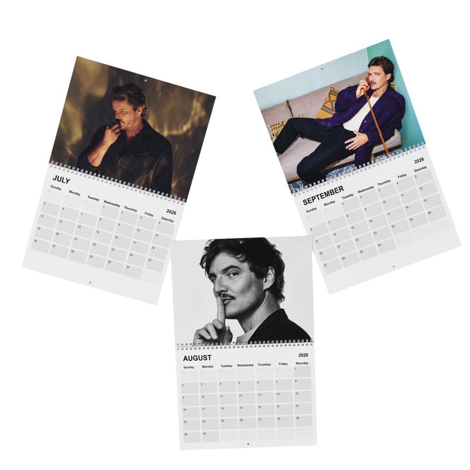 Pedro Pascal 2026 Calendar