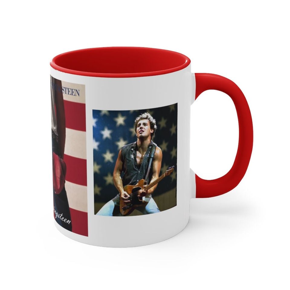 Bruce Springsteen Accent Coffee Mug, 11oz this is a great gift dishwasher and microwave safe.