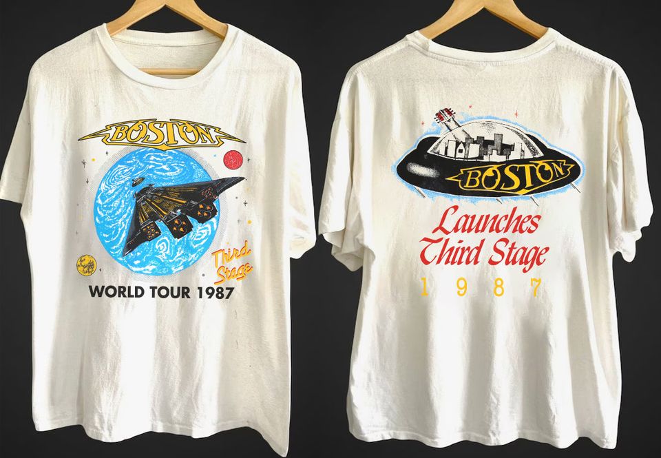 Boston Third Stage World Tour 1987 T-Shirt
