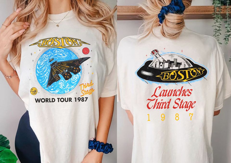 Boston Third Stage World Tour 1987 T-Shirt