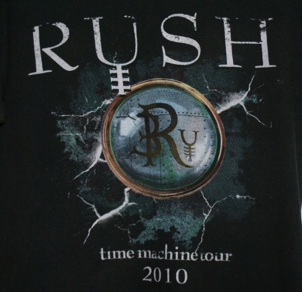 Rush t-shirt, Rush Time Machine Tour, Rush band tee, Vintage Band shirt