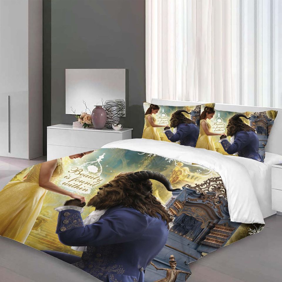 Beauty and the Beast Bedding Set