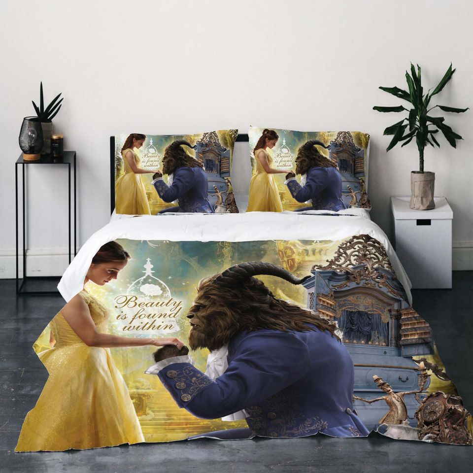 Beauty and the Beast Bedding Set