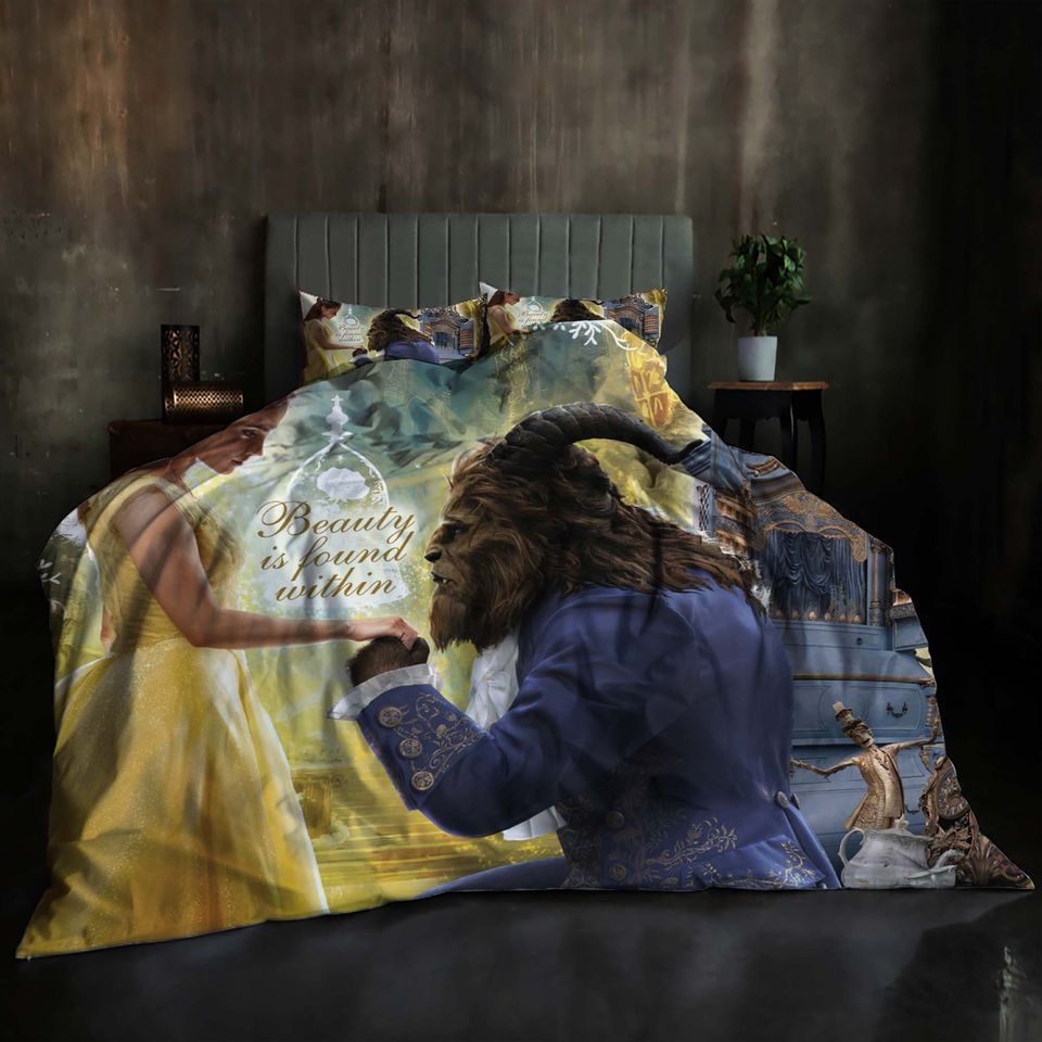 Beauty and the Beast Bedding Set