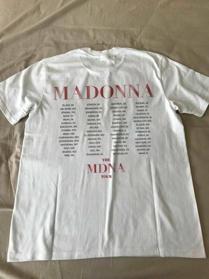 Madonna The MDNA 2012 International Tour T-Shirt
