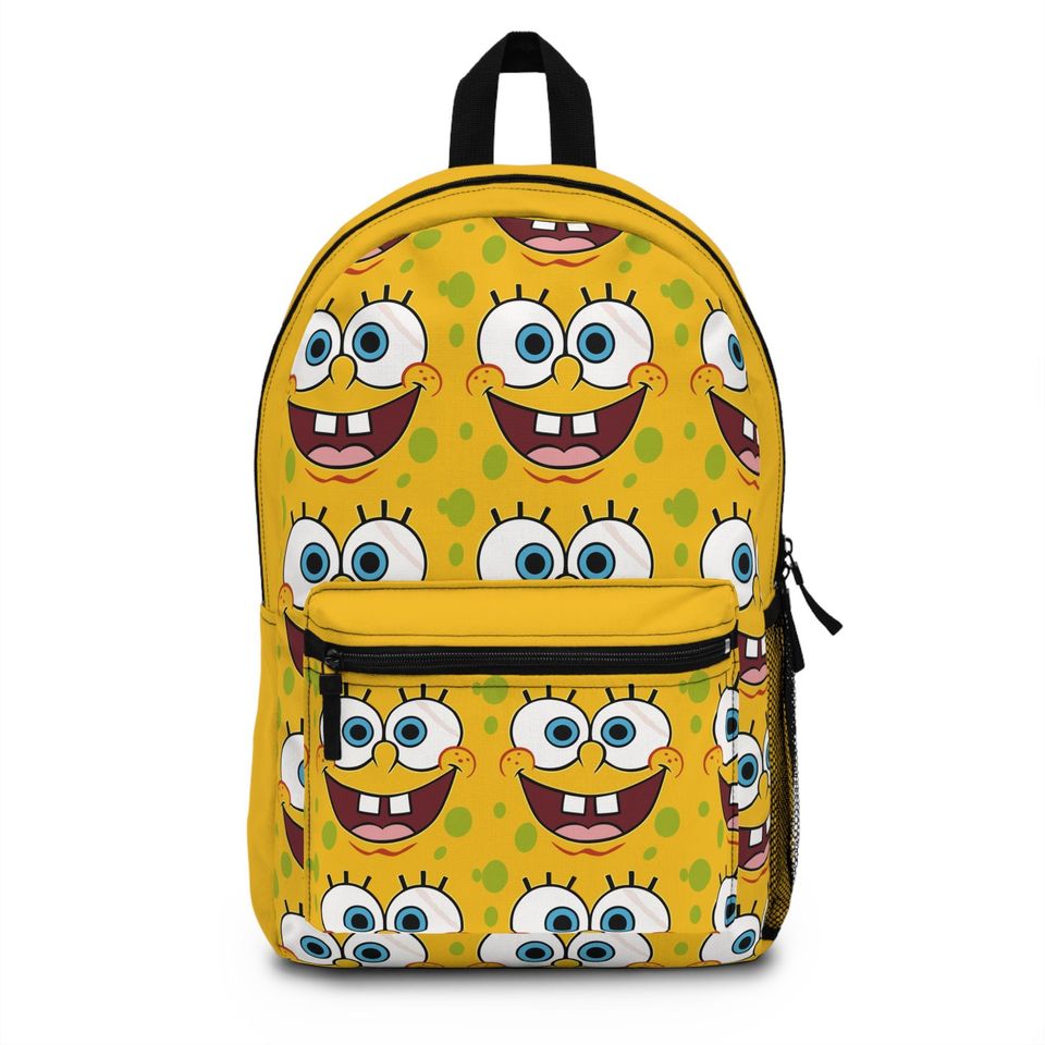 SpongeBob SquarePants Backpack, Funny School Bag, Kid's Backpack