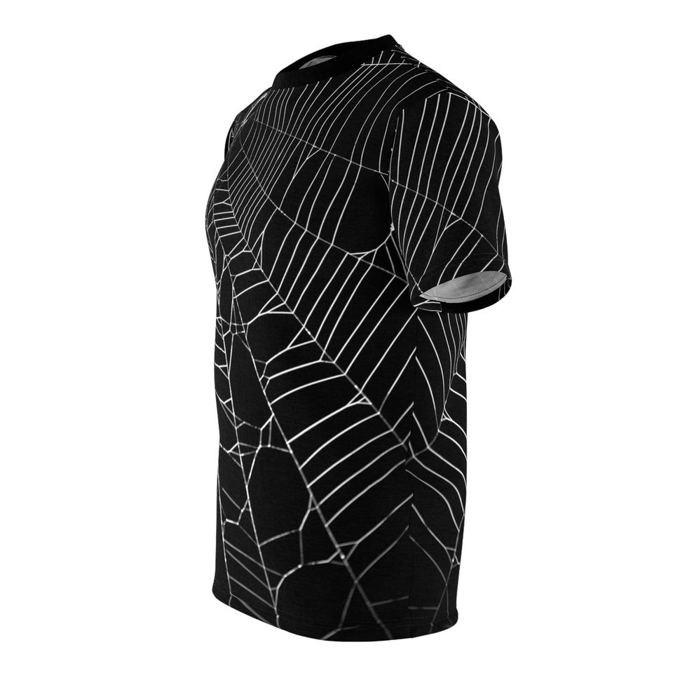 Spiderweb T-Shirt, Gothic T-Shirt, Emo Spiderweb Shirt