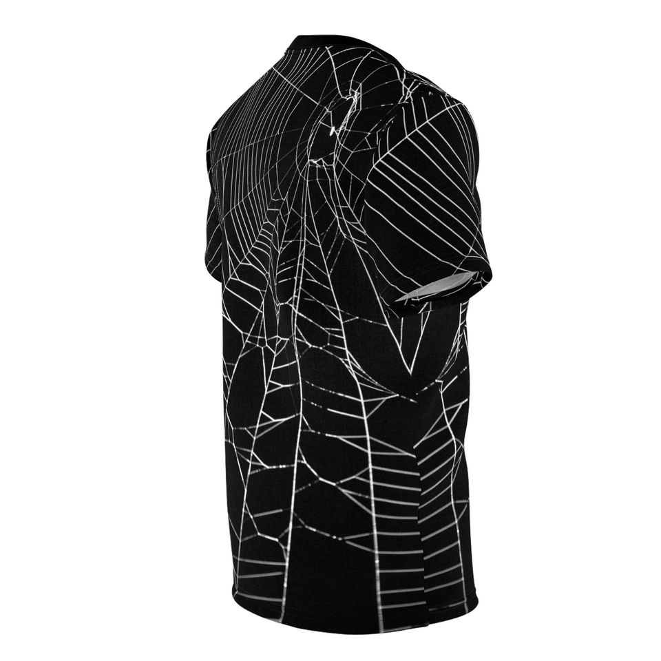 Spiderweb T-Shirt, Gothic T-Shirt, Emo Spiderweb Shirt