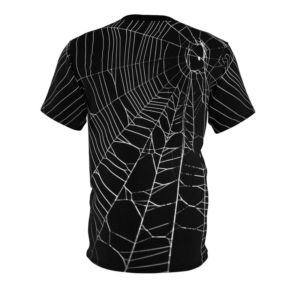 Spiderweb T-Shirt, Gothic T-Shirt, Emo Spiderweb Shirt