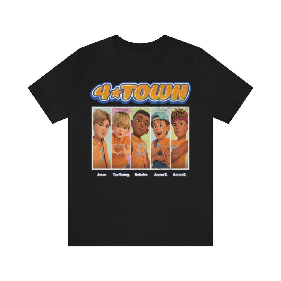 4-Town World Tour Double Sided T-Shirt