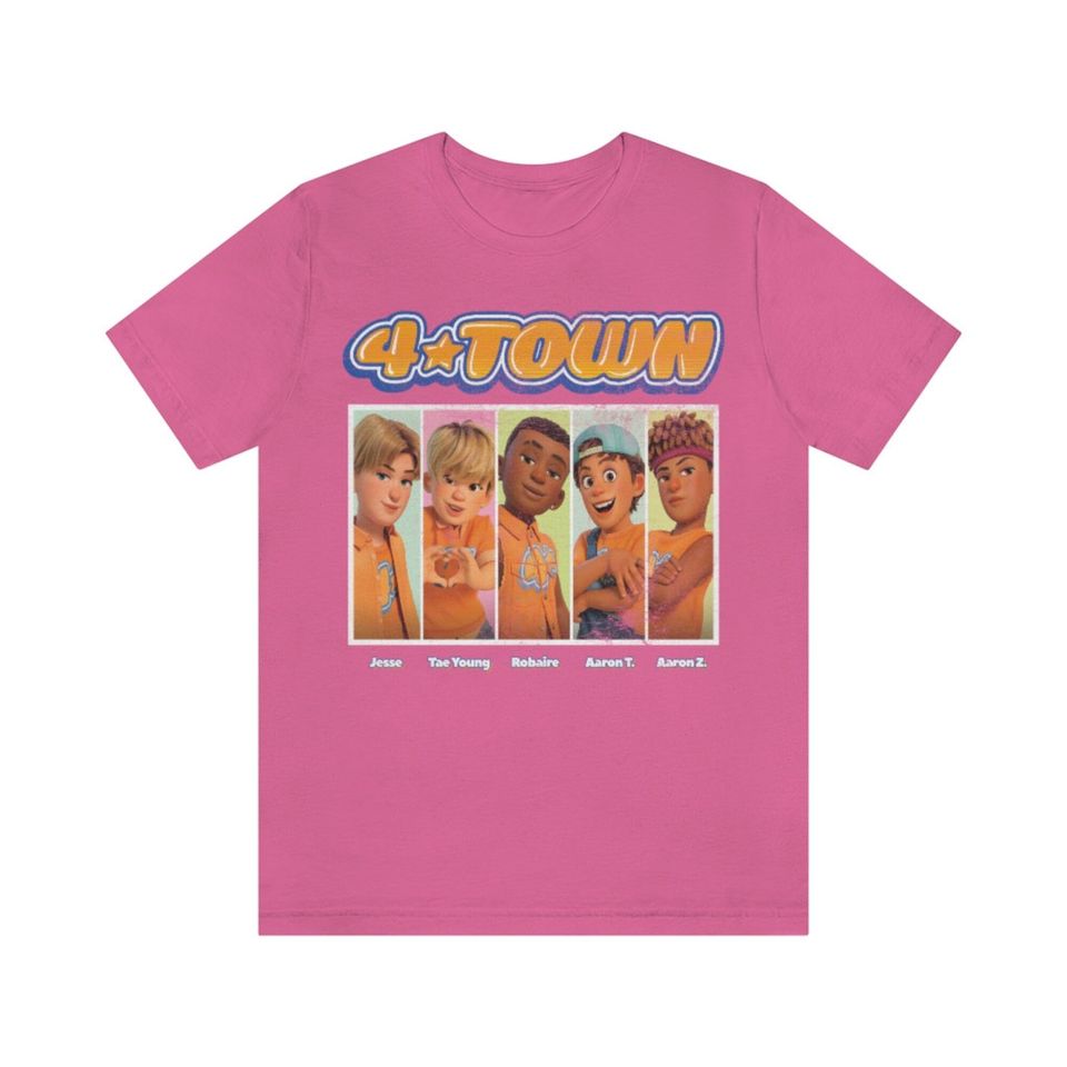 4-Town World Tour Double Sided T-Shirt