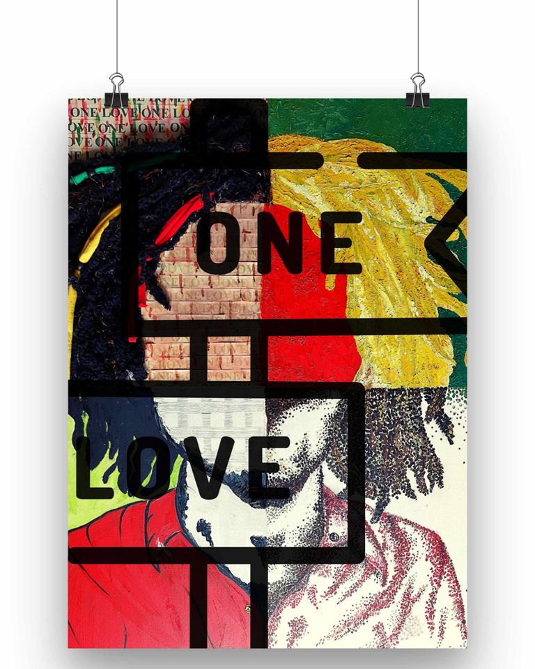 Bob Marley One Love 2024 Poster, Bob Marley Poster