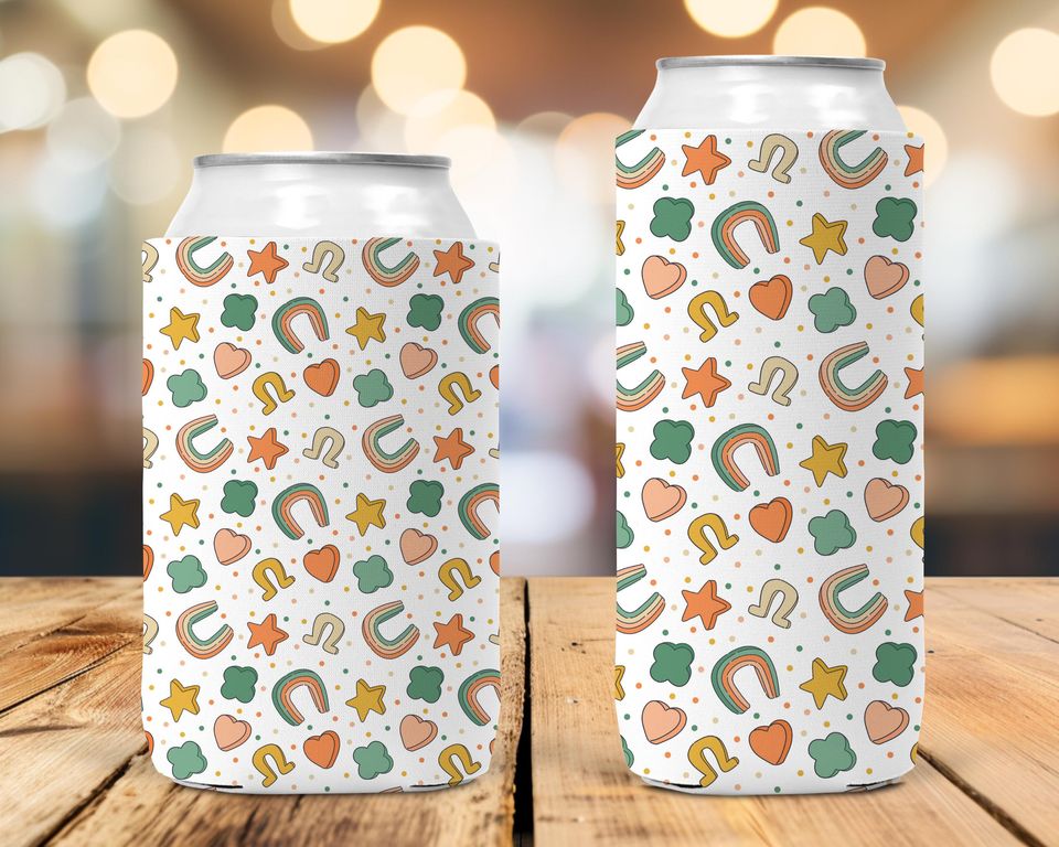 St. Patricks Day Can Cooler | Festive Drink Holder