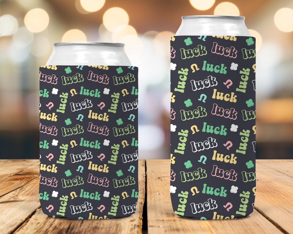St. Patricks Day Can Cooler | Festive Drink Holder