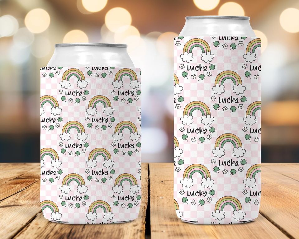 St. Patricks Day Can Cooler | Festive Drink Holder