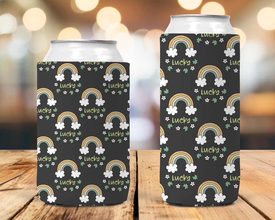 St. Patricks Day Can Cooler | Festive Drink Holder