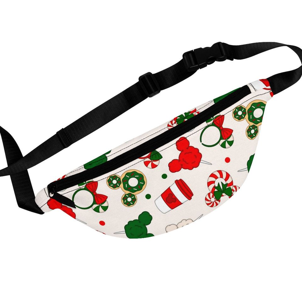 Disney Christmas Fanny Pack, Christmas Cute Disney