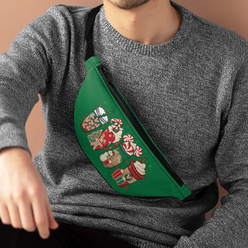 Disney Christmas Fanny Pack, Christmas Cute Disney