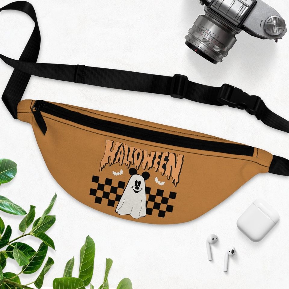 Disney Fanny Pack, Disneyland Halloween Cute Mickey Ears
