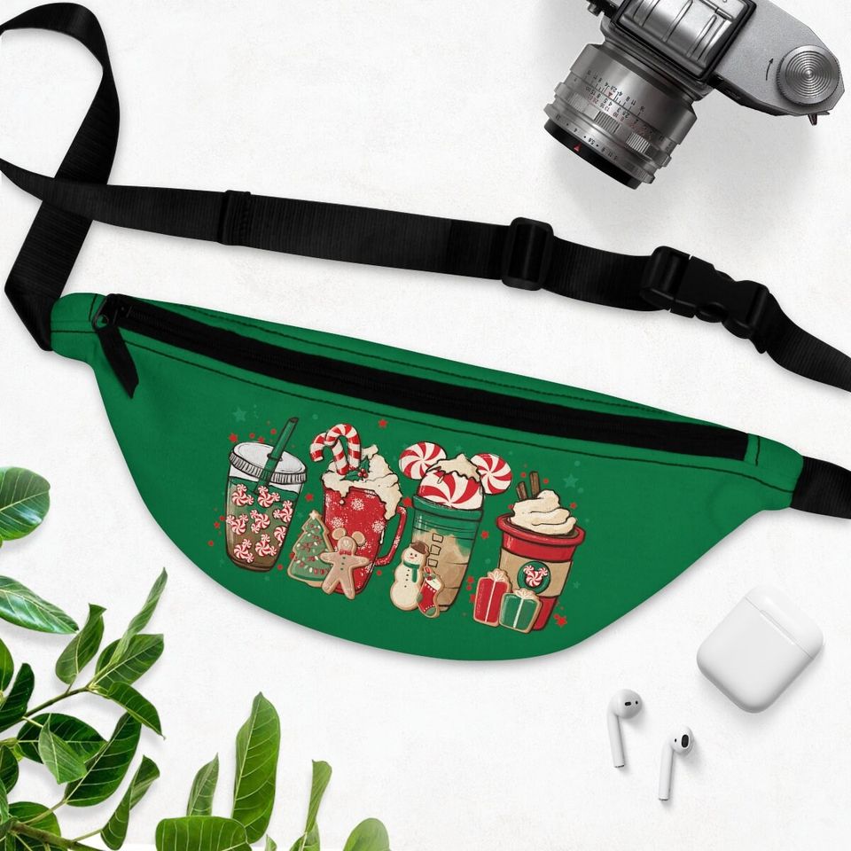 Disney Christmas Fanny Pack, Christmas Cute Disney
