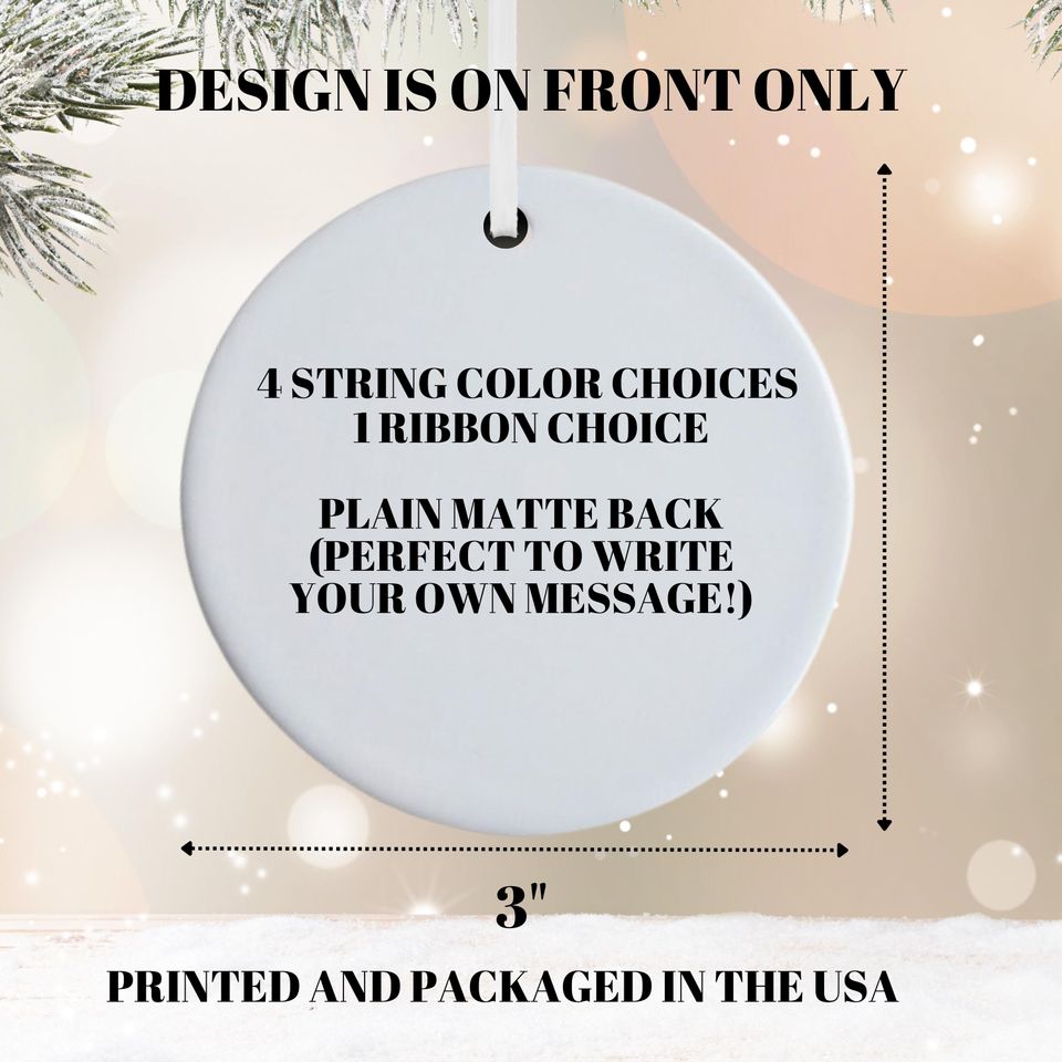 Germany Ceramic Christmas Ornament: Faux Stained Glass Effect