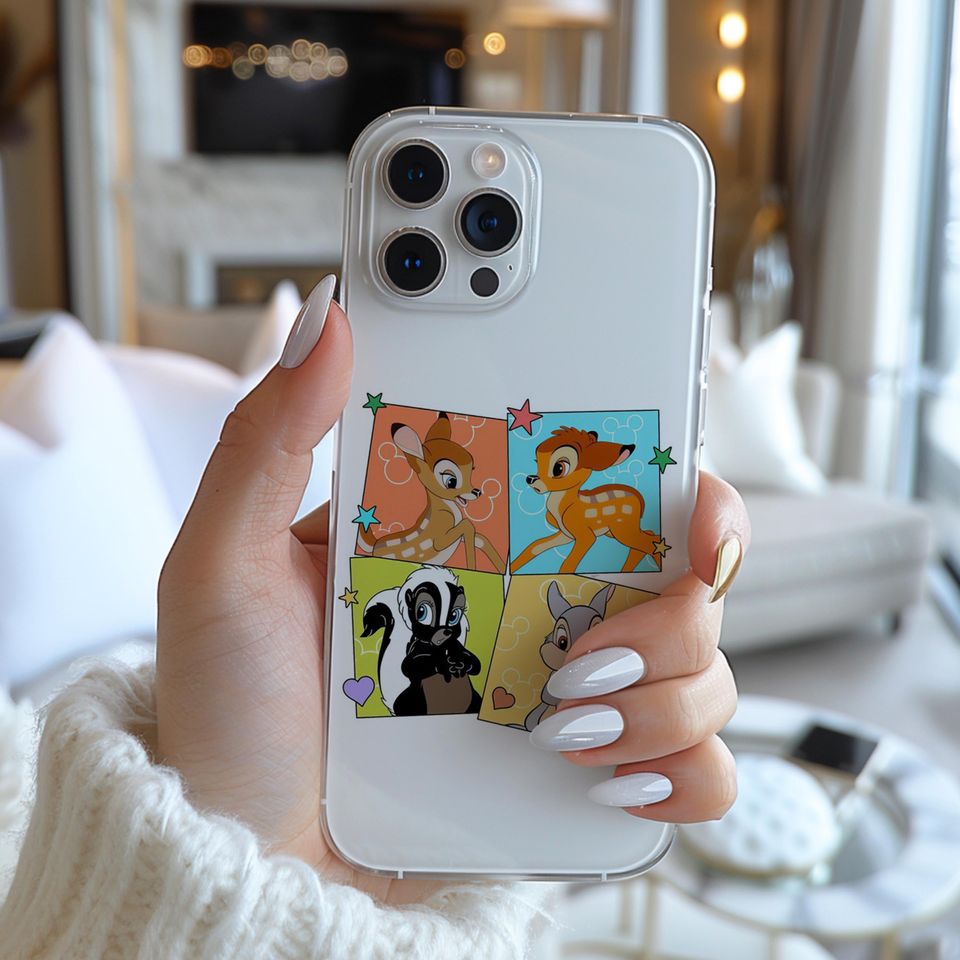 Bambi And Friends Group Portrait Cute Bamb Phone Case