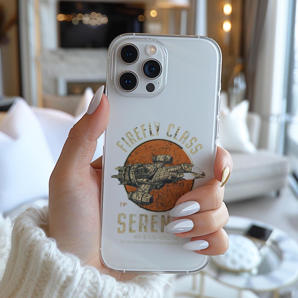 Vintage Star Wars Firefly Class Serenity Edges Galaxy Phone Case