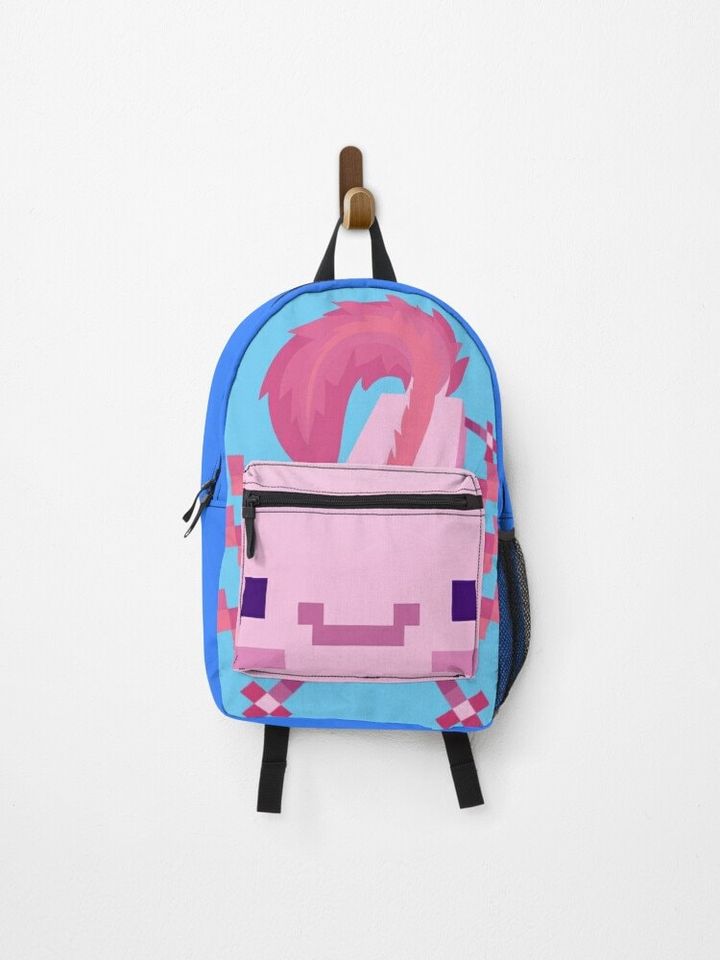 Minecraft Axolotl Backpack