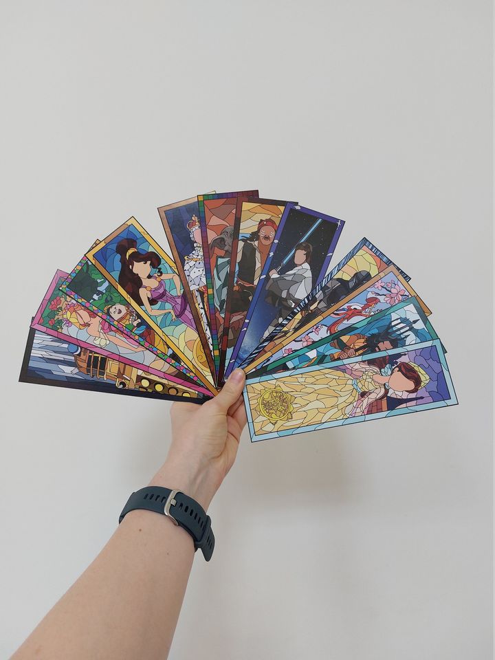 Hades Bookmark, Disney Villains, Hercules