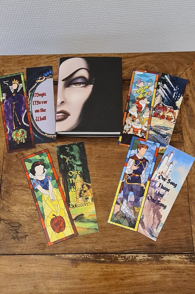 Snowwhite Bookmark, Disney Princess, Once there was a Princess