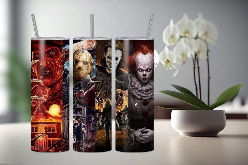 Thermo mug / tumbler "Halloween"