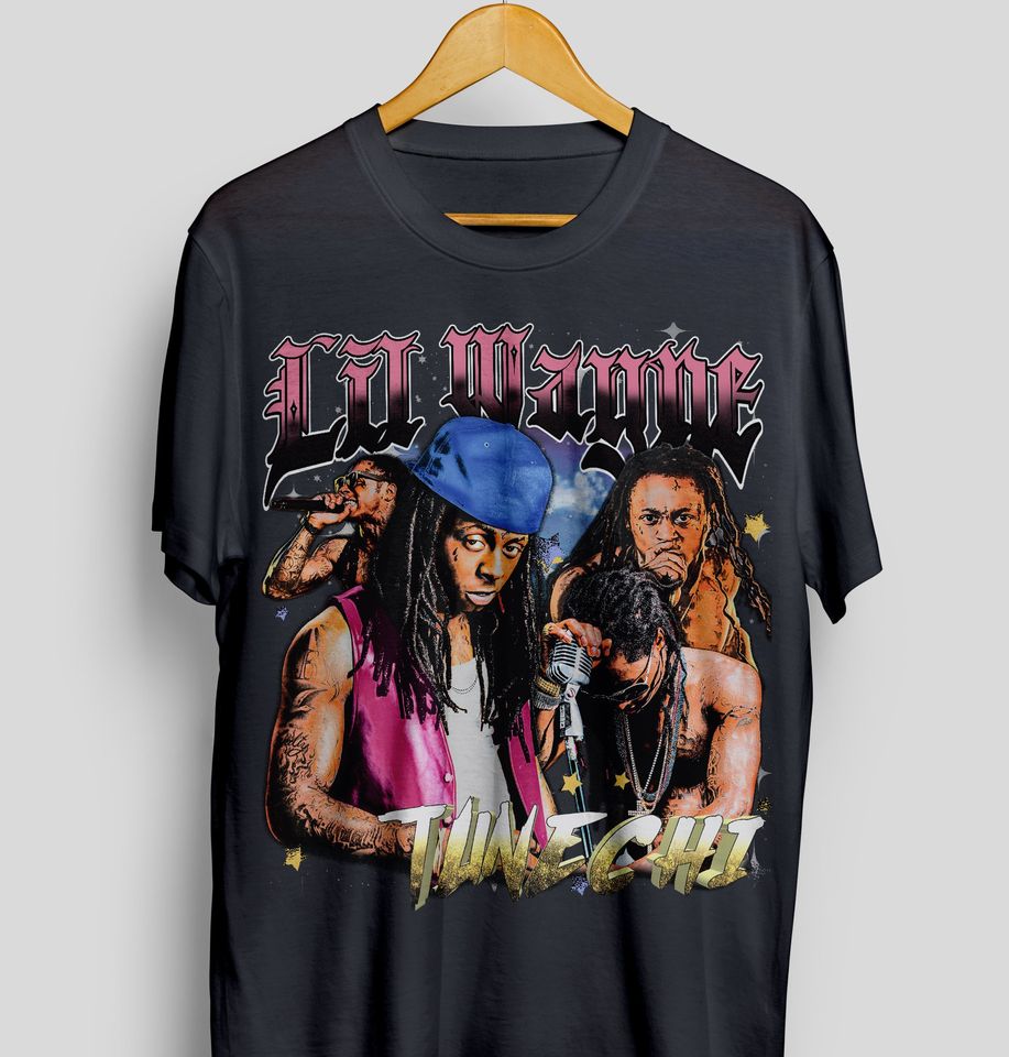 LIL WAYNE Tunechi Shirt Throwback Tee, T-shirt