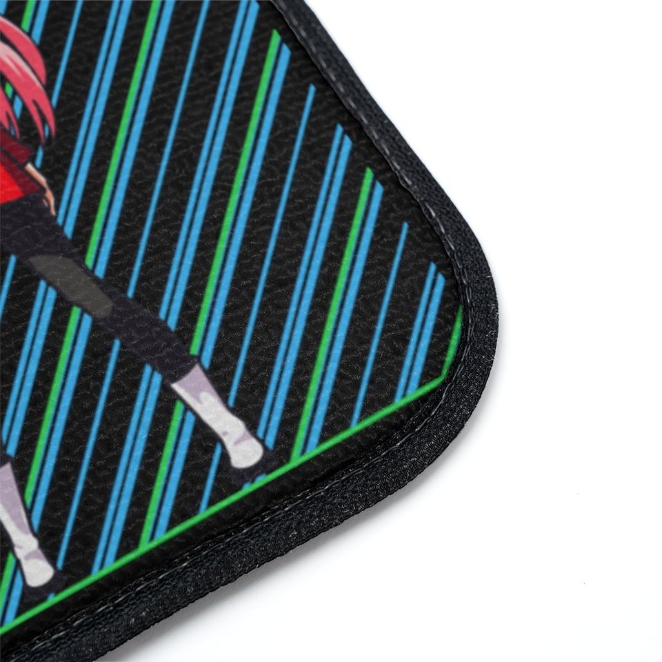 Anime Devil Girl JDM Car Floor Mat 1 PC